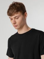 Футболка унисекс T-Bolka 160, черная — изображение 7