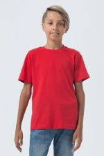 Футболка детская Regent Fit Kids, красная — изображение 4