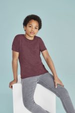 Футболка детская Regent Fit Kids, кобальт (темно-синяя) — изображение 4