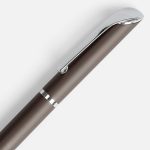 Ручка шариковая Glide, серо-коричневая — изображение 3