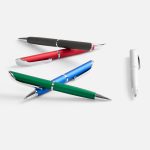 Ручка шариковая Glide, серо-коричневая — изображение 5