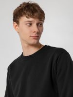 Толстовка Unit Toima Heavy, черная — изображение 9