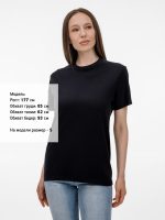 Футболка унисекс T-Bolka 180, черная — изображение 10