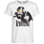 Футболка «Меламед. John Lennon, Yoko Ono», белая — изображение 2