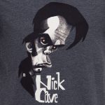 Футболка «Меламед. Nick Cave», темно-синий меланж — изображение 3
