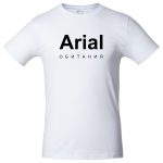 Футболка Arial обитания, белая — изображение 2