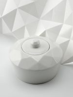 Сахарница Diamante Bianco, белая — изображение 4