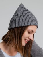 Шапка Stout, серый меланж — изображение 8
