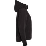 Куртка женская Hooded Softshell черная — изображение 2