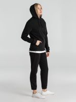 Толстовка с капюшоном унисекс Hoodie, черная — изображение 12