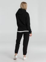 Толстовка с капюшоном унисекс Hoodie, черная — изображение 13