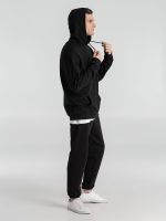 Толстовка с капюшоном унисекс Hoodie, черная — изображение 8