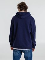 Толстовка с капюшоном унисекс Hoodie, темно-синяя — изображение 12
