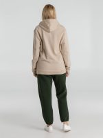 Толстовка с капюшоном унисекс Hoodie, бежевая — изображение 13
