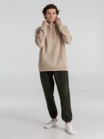 Толстовка с капюшоном унисекс Hoodie, бежевая — изображение 7
