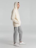 Толстовка с капюшоном унисекс Hoodie, светло-желтая — изображение 12
