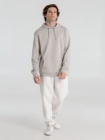Толстовка с капюшоном унисекс Hoodie, дымчато-серая — изображение 8