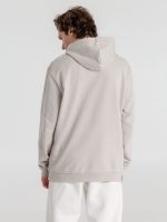 Толстовка с капюшоном унисекс Hoodie, дымчато-серая — изображение 7