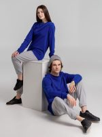 Свитшот унисекс BNC Inspire (Organic), ярко-синий — изображение 11