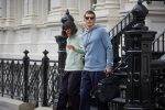 Толстовка с капюшоном женская Queen, темно-синяя — изображение 6
