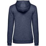 Толстовка с капюшоном женская Hoodie, синий меланж — изображение 2