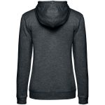 Толстовка с капюшоном женская Hoodie, серый меланж (антрацит) — изображение 2