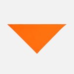 Шейный платок Bandana, оранжевый — изображение 3
