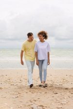 Футболка оверсайз мужская Boxy Men, сиреневая — изображение 5