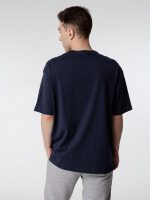 Футболка оверсайз мужская Boxy Men, синяя (джинс) — изображение 6