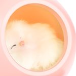 Беспроводная лампа-колонка Right Meow, розовая — изображение 3