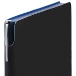 Ежедневник Flexpen Black, недатированный, черный с синим — изображение 3