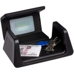 Настольный стерилизатор с беспроводной зарядкой и часами UV Depot, черный — изображение 4