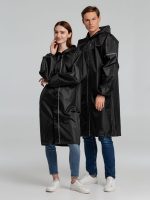 Дождевик со светоотражающими элементами Rainman Blink, черный — изображение 9
