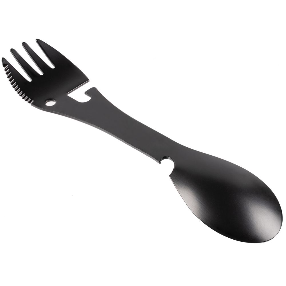 13831.30_1_1000x1000 Походный столовый прибор Full Spoon, черный — изображение 1