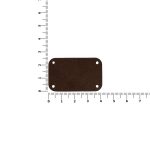 Лейбл Eta Nubuck, S, темно-коричневый — изображение 2