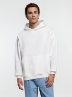 Худи оверсайз Kulonga Comfort Heavy, молочно-белое — изображение 8