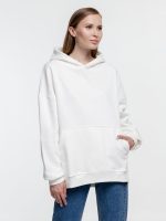 Худи оверсайз Kulonga Comfort Heavy, молочно-белое — изображение 5