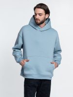 Худи Kulonga Oversize, серо-голубое — изображение 10