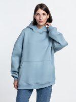 Худи Kulonga Oversize, серо-голубое — изображение 6