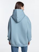 Худи Kulonga Oversize, серо-голубое — изображение 7