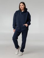 Худи Kulonga Oversize, темно-синее — изображение 8