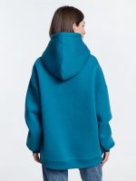 Худи Kulonga Oversize, бирюзовое — изображение 7