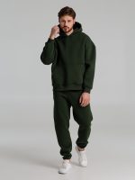 Худи Kulonga Oversize, темно-зеленый (хаки) — изображение 11