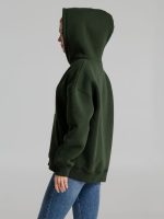 Худи Kulonga Oversize, темно-зеленый (хаки) — изображение 8