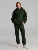 Худи Kulonga Oversize, темно-зеленый (хаки) — изображение 13