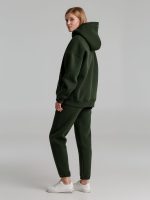 Худи Kulonga Oversize, темно-зеленый (хаки) — изображение 14