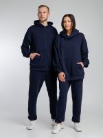 Худи оверсайз Kulonga Comfort, темно-синее — изображение 9