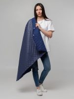 Плед-пончо для пикника SnapCoat, синий — изображение 10