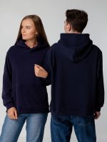 Худи флисовое унисекс Manakin, темно-синее — изображение 8