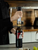 Электрический штопор с ножом для фольги Wine Diesel, черный — изображение 8